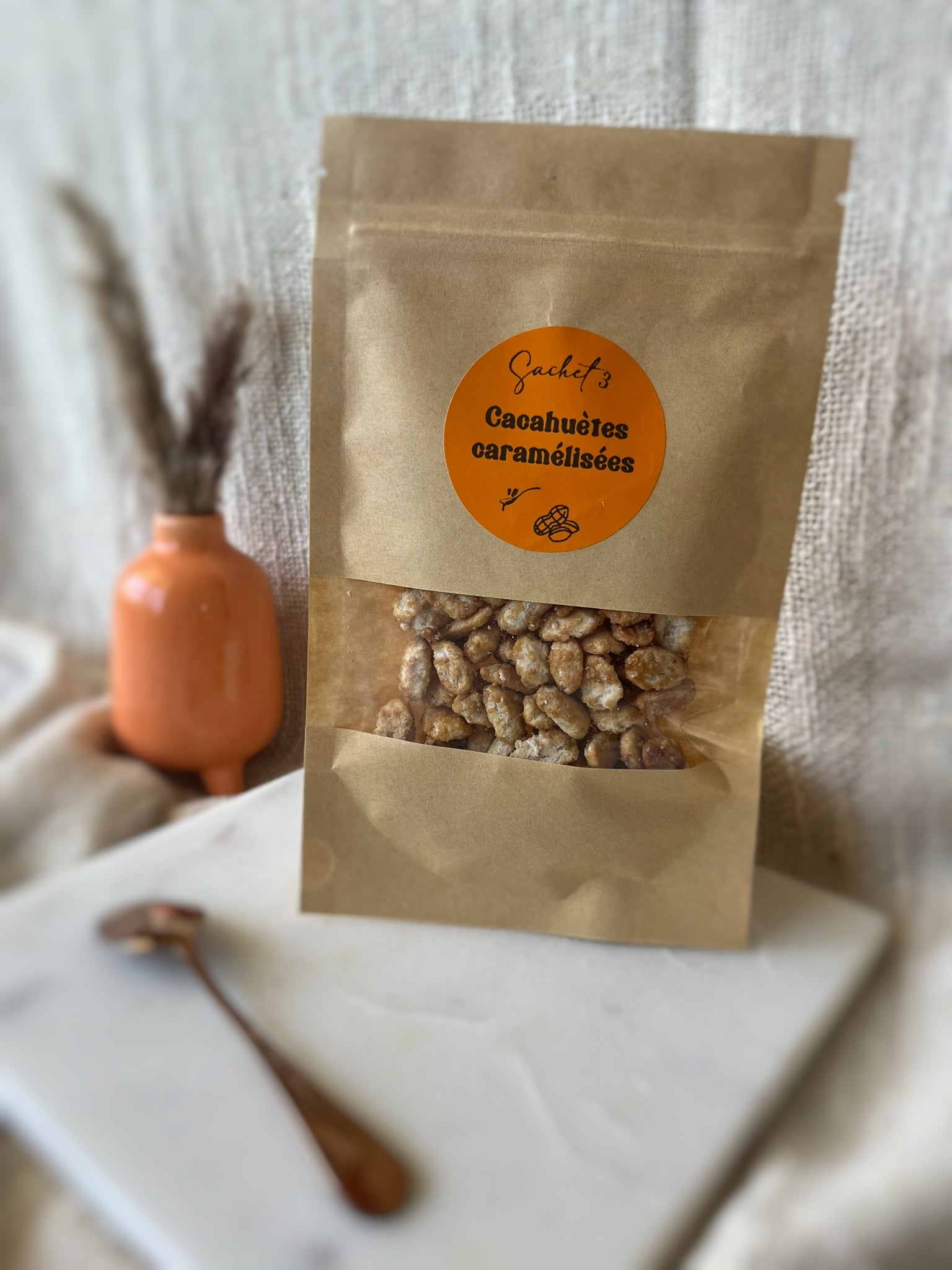 Sachet de fruits secs caramélisés maison supplémentaire