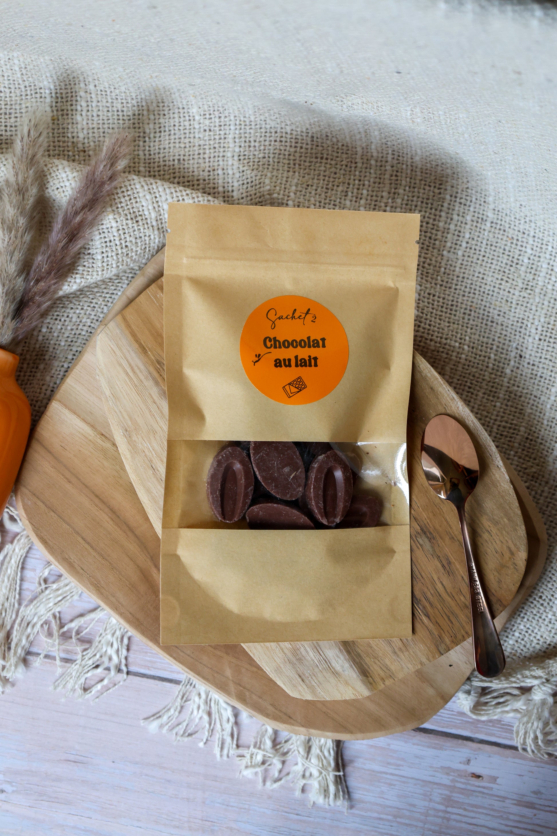 Box 4 cookies pop-corn, chocolat au lait et pop-corn caramélisés