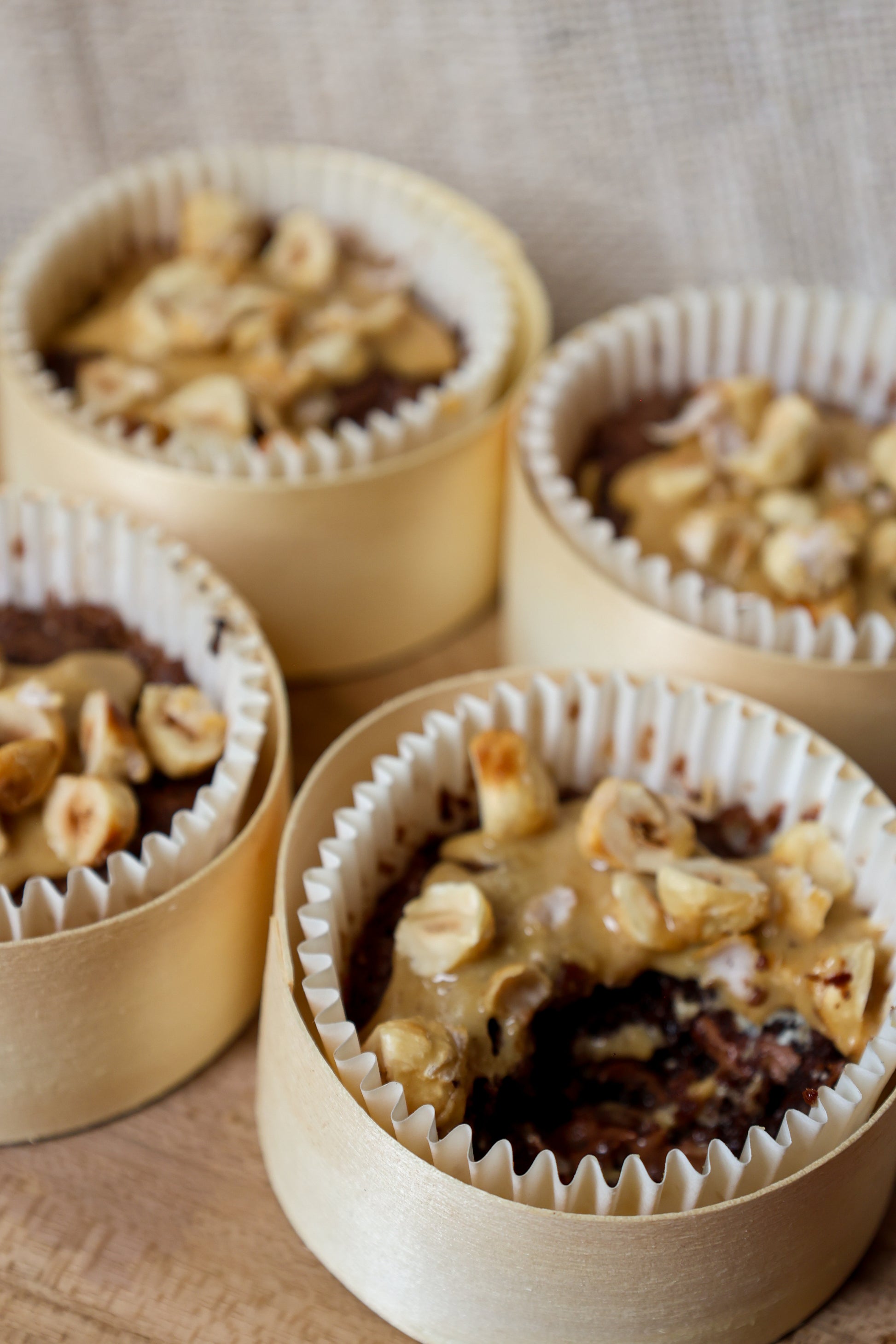 Box 4 cookies cacao, 3 chocolats et noisettes