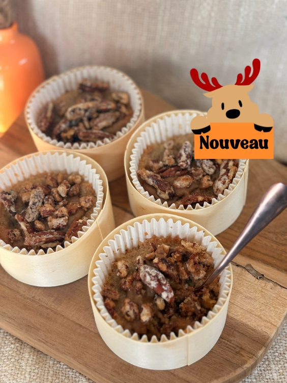 Box 4 cookies de Noël, cannelle, noix de pécan et orange