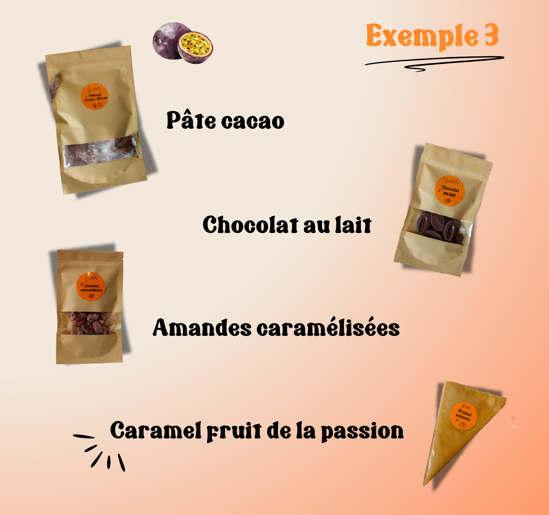 Box 4 cookies 100% personnalisable